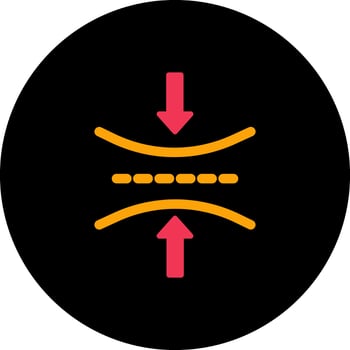 Elasticity Vector Icon