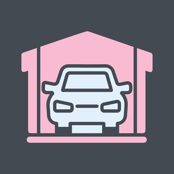 Garage Vector Icon