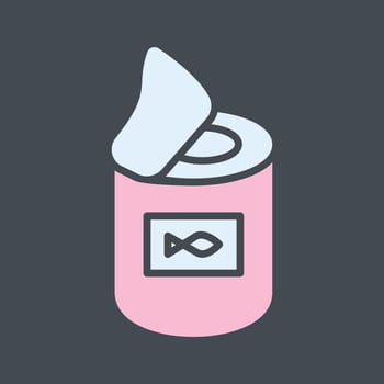 Canned Food Vector Icon