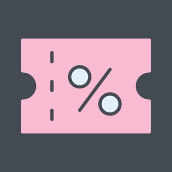 Coupon Vector Icon