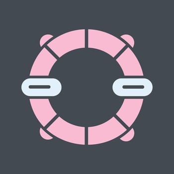 Life Saver Vector Icon