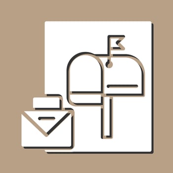 Mailbox Vector Icon