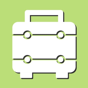 Suitcase Vector Icon