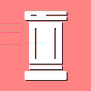 Pillar Vector Icon