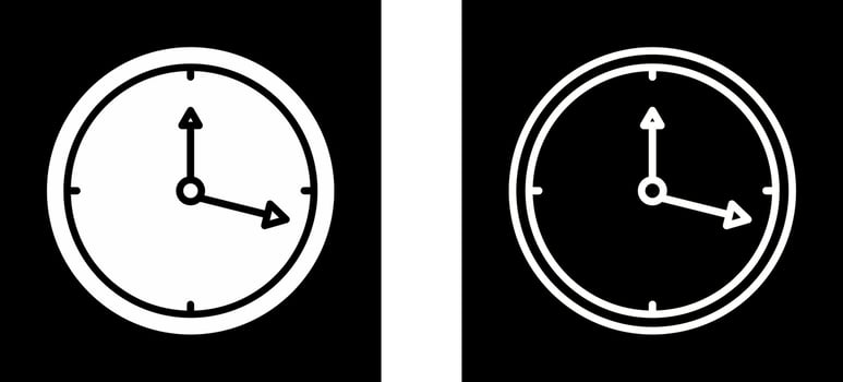 Clock Vector Icon