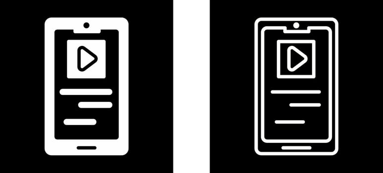 Mobile Applications Vector Icon
