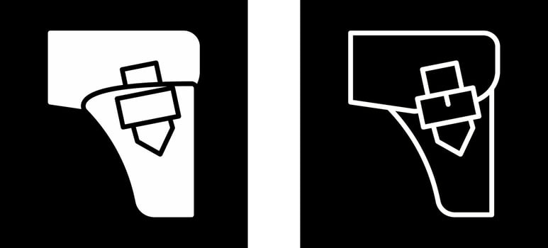 Gun Belt Vector Icon