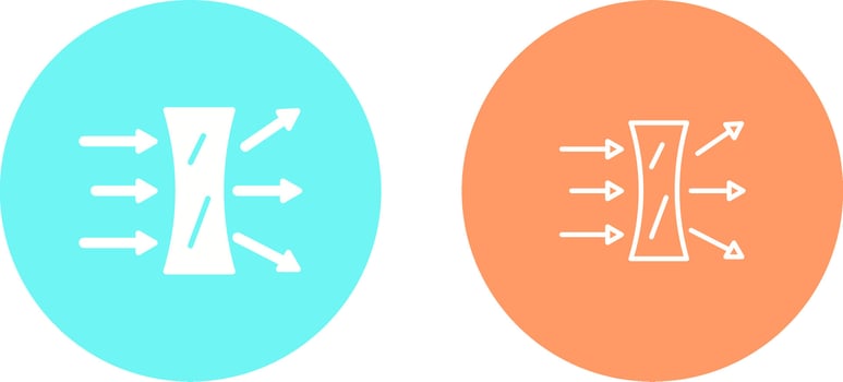 Reflection Vector Icon
