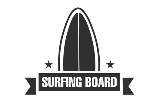 Surfing Logo Design, Surf Culture Logo for Beach Lovers, Surfing Brand Symbol, Wave Logo for Surfers, Dynamic Surfboard Icon, Adventure Surf Logo, Surf Lifestyle, Beach Surfing, Sun, Sea vector