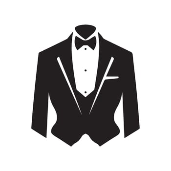 Blazer clothes modern woman professional stylish design. vector