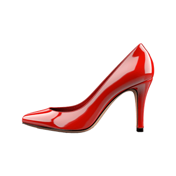 AI generated Women shoes isolated on transparent background png