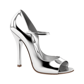 AI generated Women shoes isolated on transparent background png
