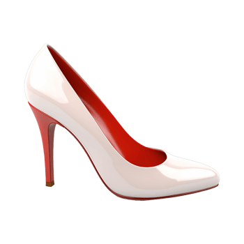 AI generated Women shoes isolated on transparent background png