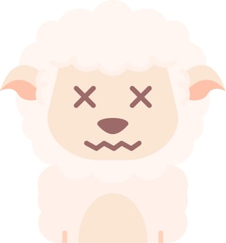 Dead Flat Light Icon vector