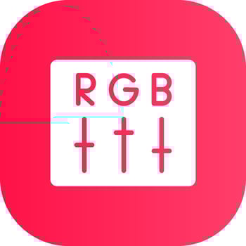 Rgb Creative Icon Design vector