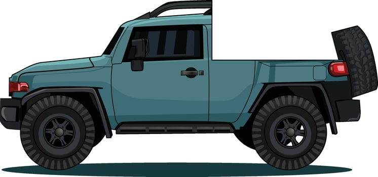 sedan car art , Side View template vector