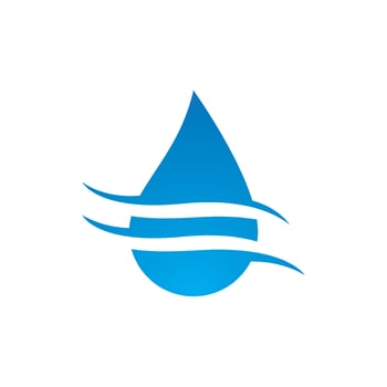 Water drop logo vector