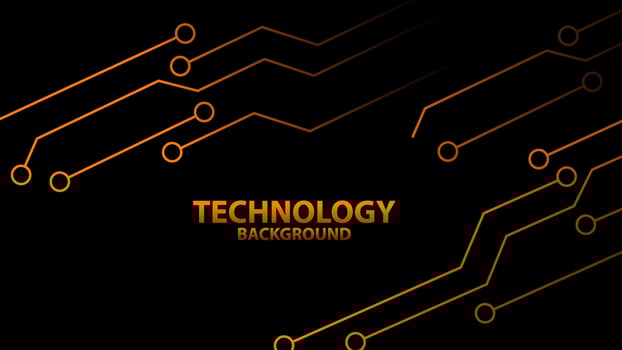 Electronic Technology Circuit Board background vector