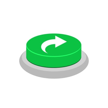 Green share button vector