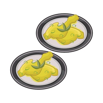 illustration of opor vector