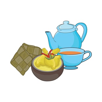 illustration of opor vector