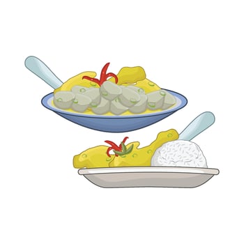 illustration of opor vector