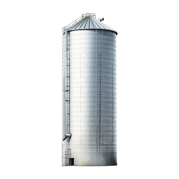 AI generated Silo isolated on transparent background png