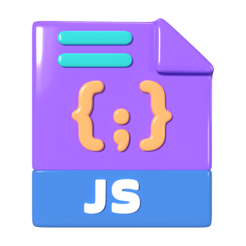 Javascript File 3D Illustration Icon png