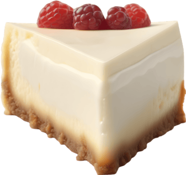AI generated Cheesecake, Close-up of delicious-looking Cheesecake. png