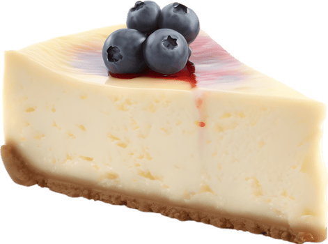 AI generated Cheesecake, Close-up of delicious-looking Cheesecake. png
