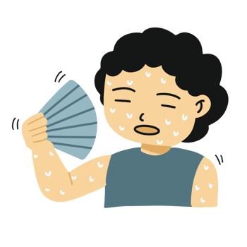 Hot summer illustration png