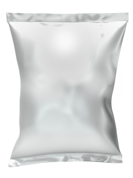 Blank Chips Bags Packaging Design png