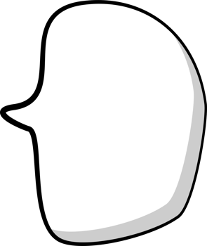 Black and white color speech bubble balloon, icon sticker memo keyword planner text box banner, flat png transparent element design