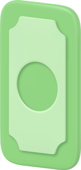 3d icon money, bank banknotes png