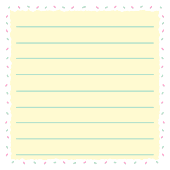 Memo sticky note notepad notebook paper office line planner diary journal sheet page book list business school office sprinkle cream cake png