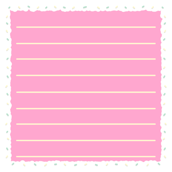Memo sticky note notepad notebook paper office line planner diary journal sheet page book list business school office sprinkle cream cake png
