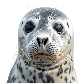 AI generated Seal isolated on transparent background png