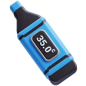Thermometer 3D Illustration png