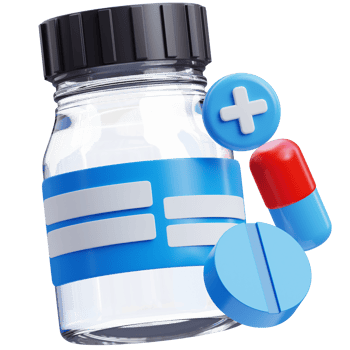 Medicine 3D Illustration png
