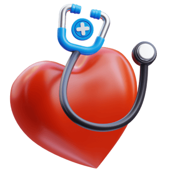 Love health 3D Illustration png