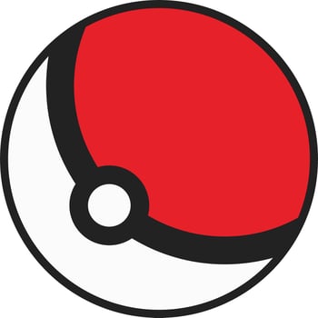 this is a ball for catching animals vector