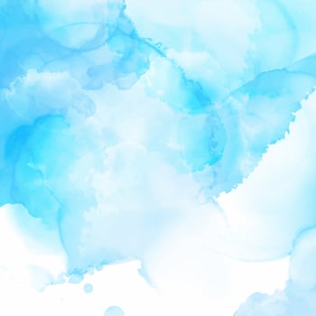 hand painted blue watercolour background vector