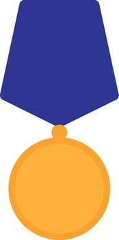 Badge Medal Winner vector