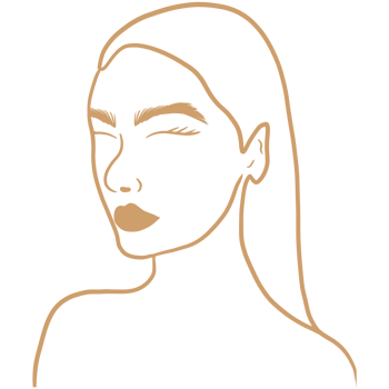 Woman's Face Line Art png