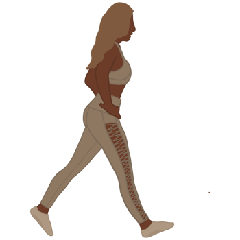 Beautiful Woman In Gym Clothes png