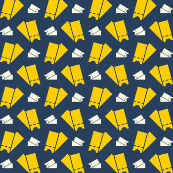 Pass incredible trendy colored repeating pattern vector illustration design