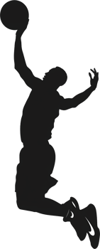 AI generated silhouette of a person png