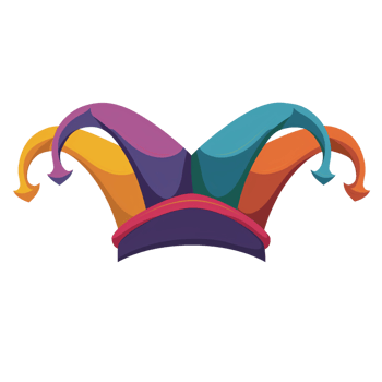 AI generated Clown hat cute png