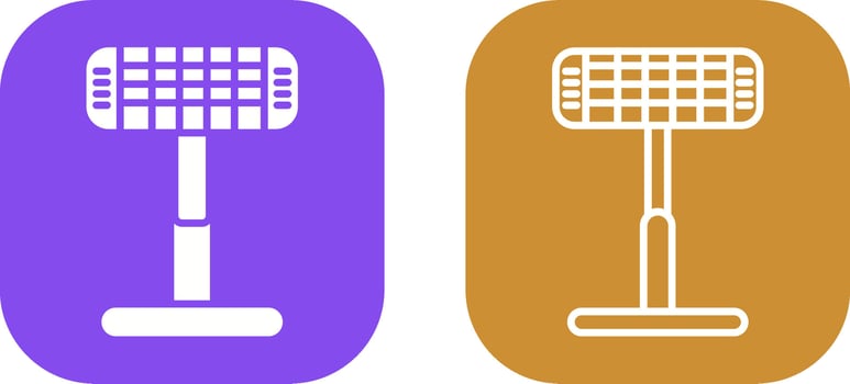 Infrared Heater Vector Icon