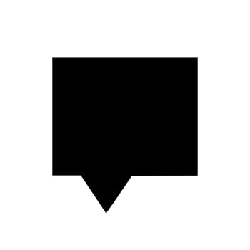Message icon vector. Chat illustration sign. Forum symbol. Communication logo. vector